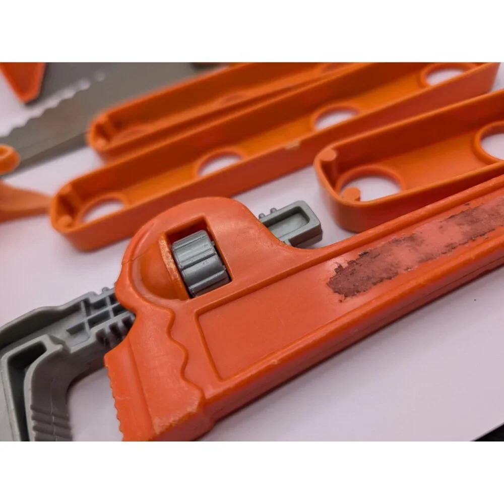 Little Tikes toy hammer orange & assorted pretend play‎ tool bench tools lot 8